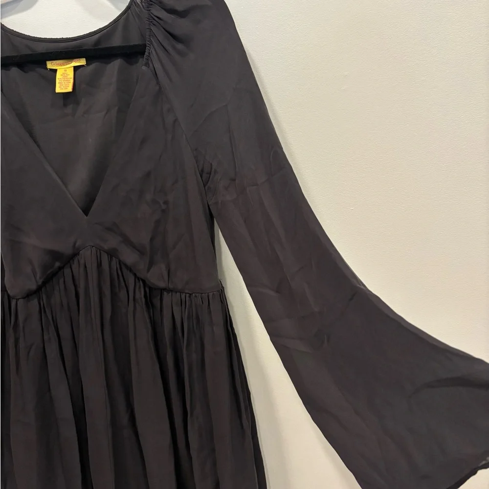 Catherine Malandrino Black Silk Dress - Picture 6 of 15